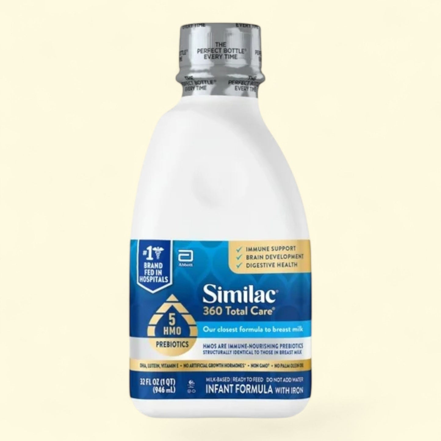 Similac 360 Total Care Baby Formula, 32 fl oz Bottle