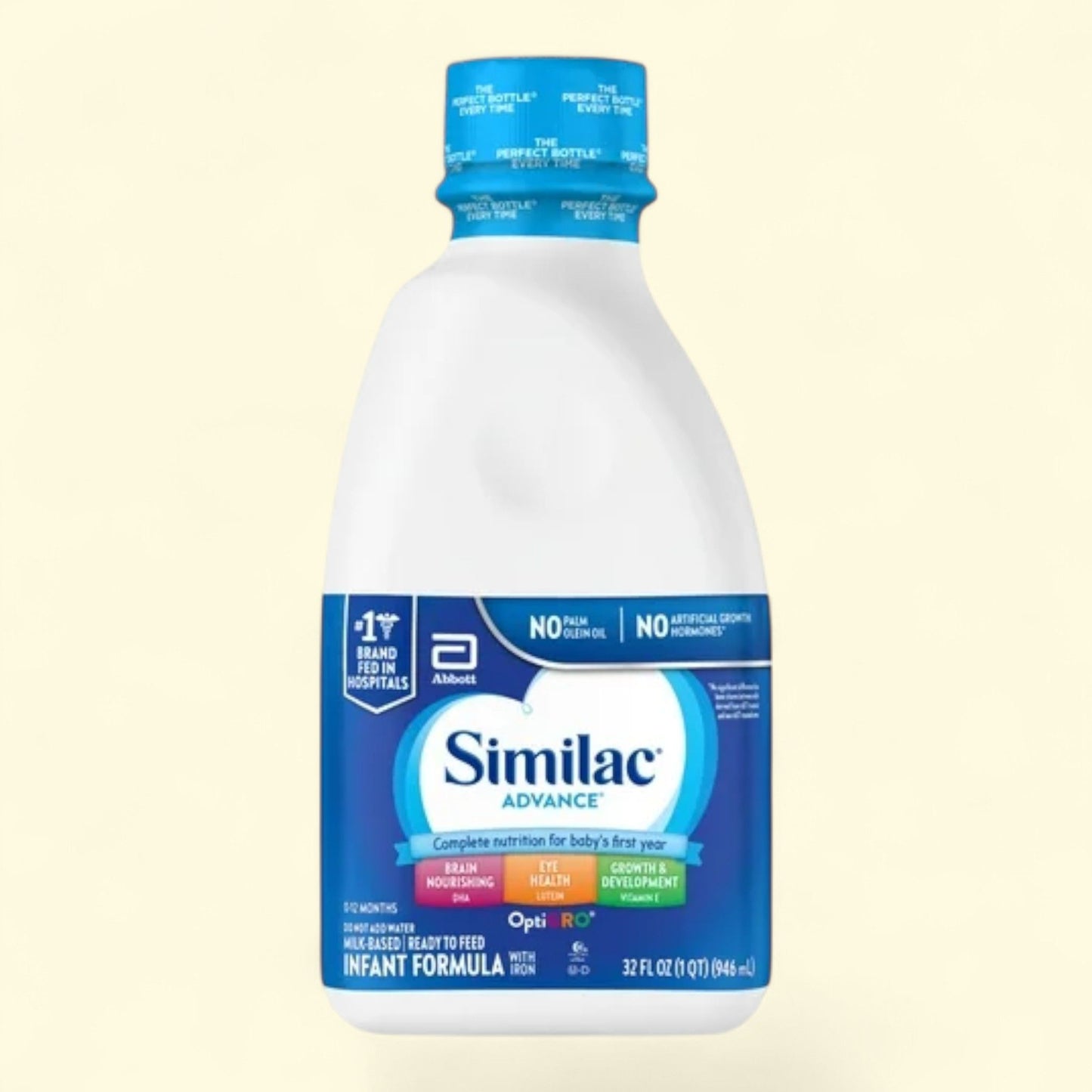 Similac Advance Baby Formula, 32-fl-oz Bottle