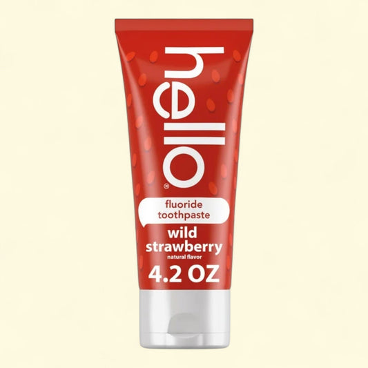 Hello Wild Strawberry Kids Toothpaste, 4.2 Oz