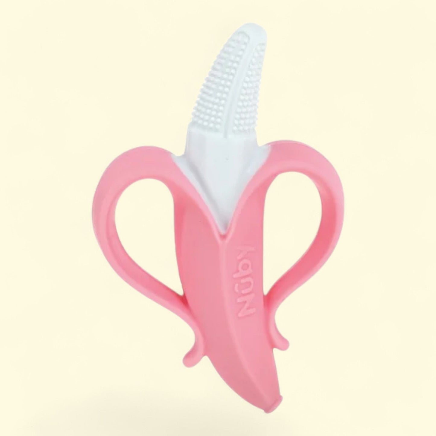 Nuby NanaNubs Banana Massaging Toothbrush, 3+ months