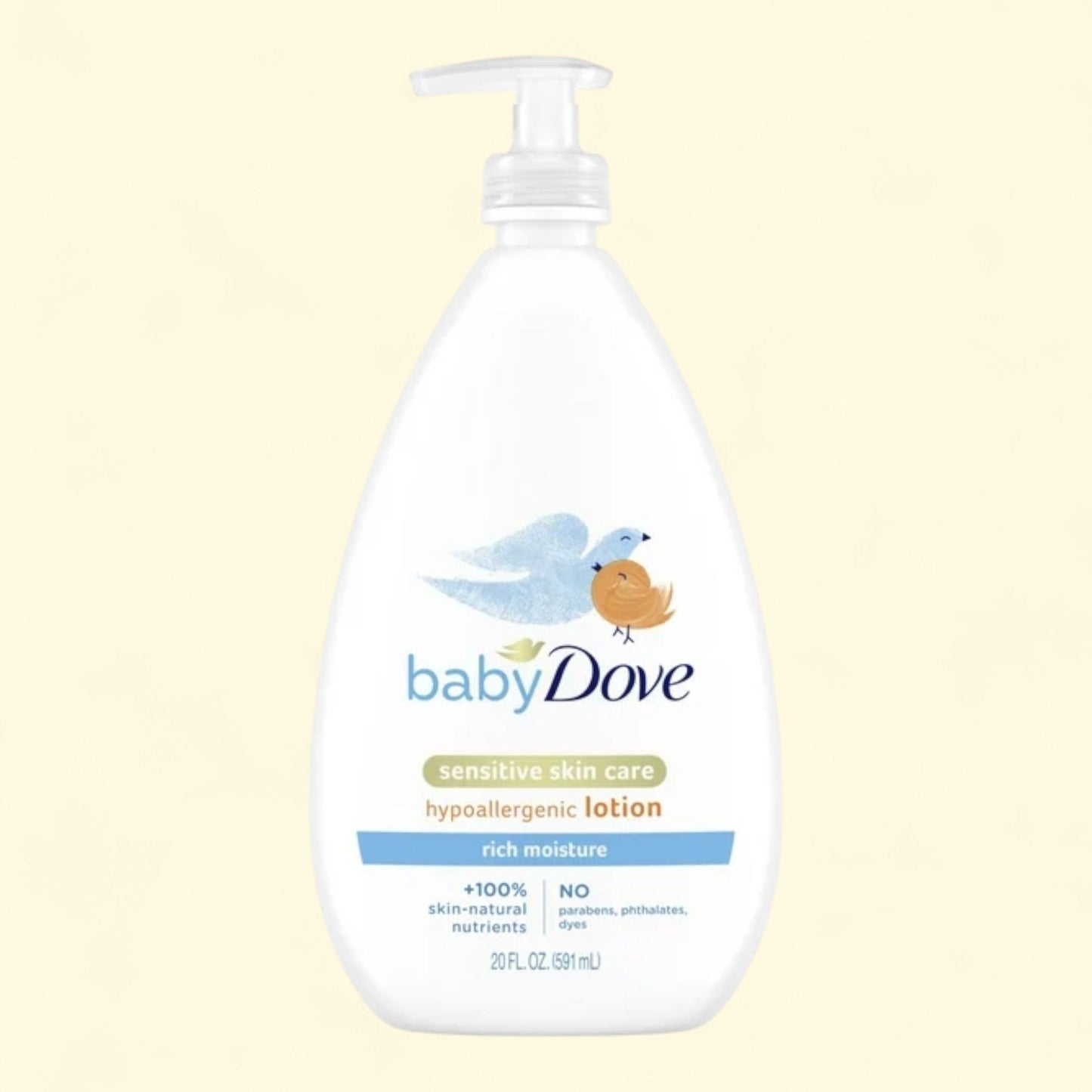 Baby Dove Body Lotion, 20 oz