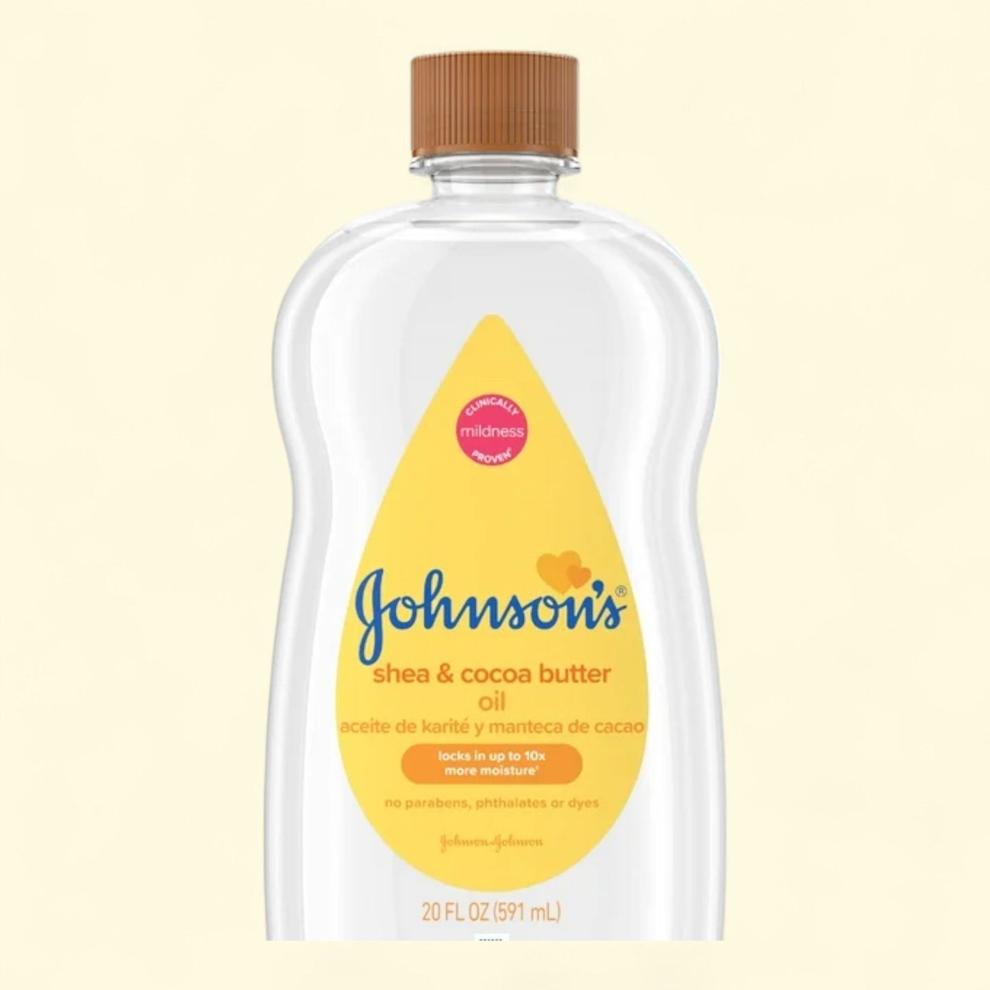 Johnson's Baby Body Moisturizing Oil, 20 oz