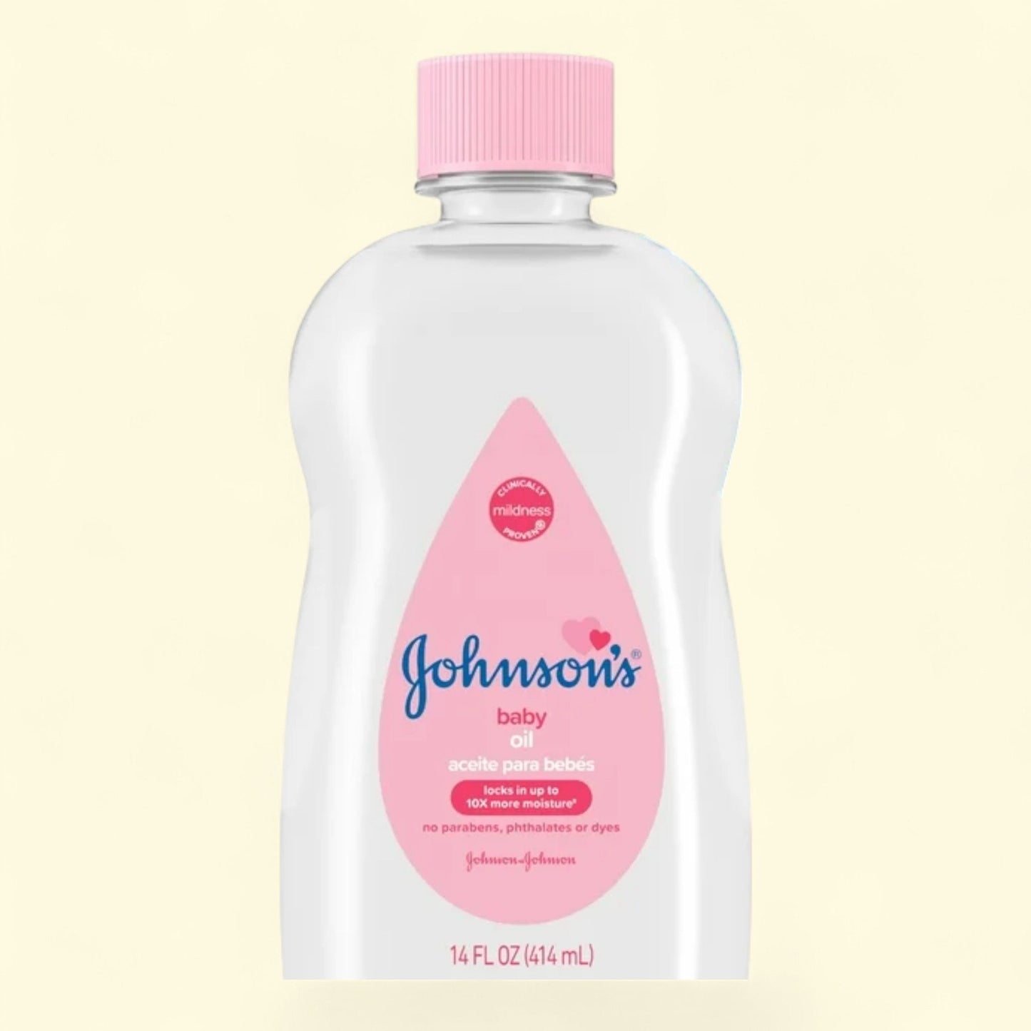 Johnson's Baby Body Moisturizing Oil, Original, 14 fl oz