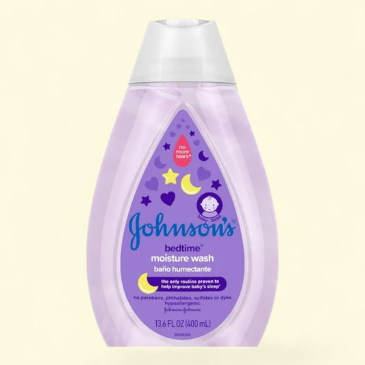 Johnson's Bedtime Moisture Bath Body Wash, 13.6 oz