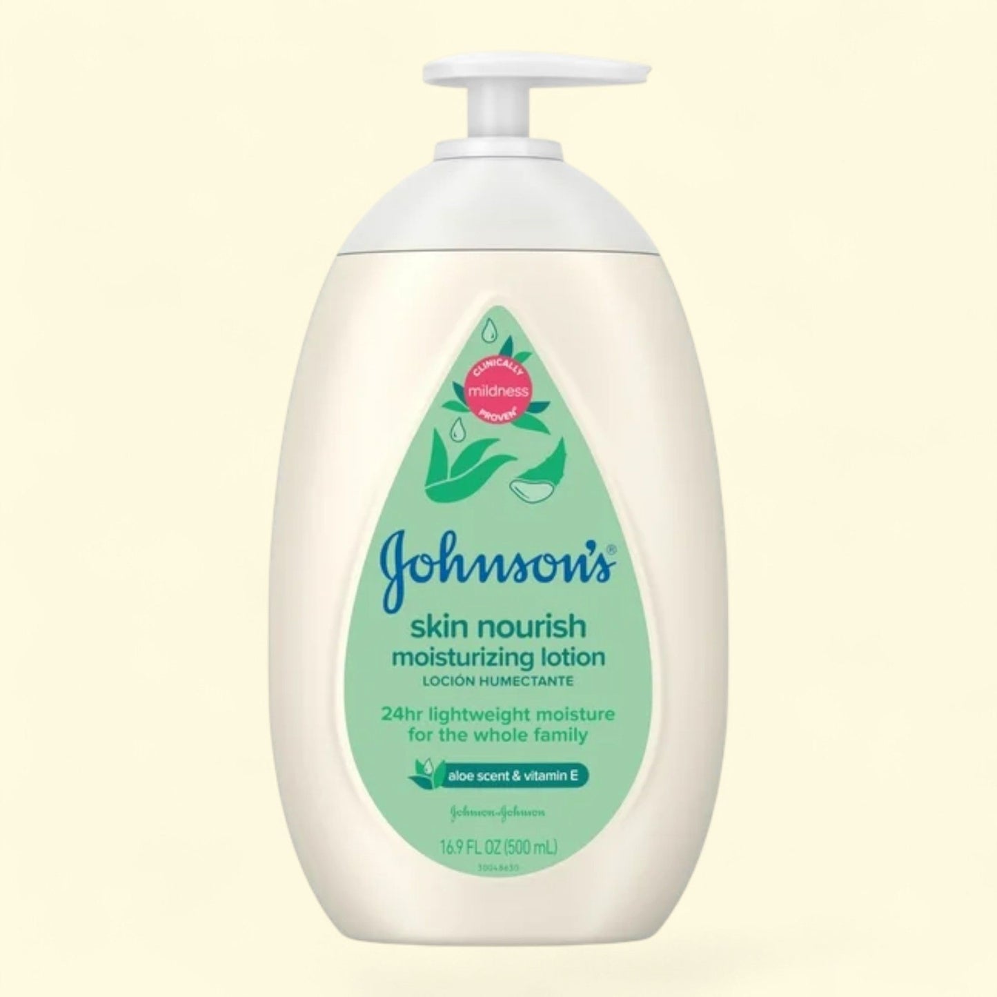 Johnson's Skin Nourish Baby Body Lotion, 16.9 fl. oz. — authentic US product shipped worldwide by Treatspree