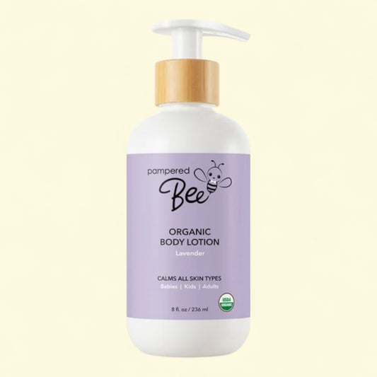Pampered Bee Baby Lotion, Lavender, 8 fl oz
