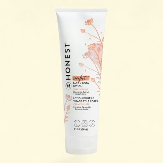 The Honest Company, Baby Face & Body Lotion, Comfort Sweet Cream, 8.5 fl. oz.