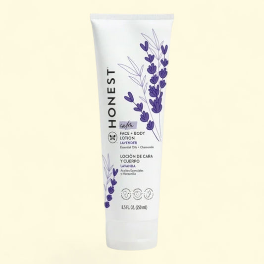 The Honest Company, Baby Face + Body Lotion, Calm Lavender, 8.5 fl. oz.