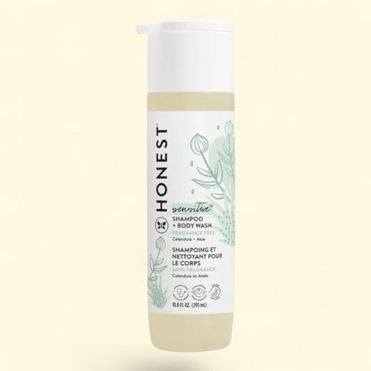 Sensitive Shampoo + Body Wash, 10 Fl Oz