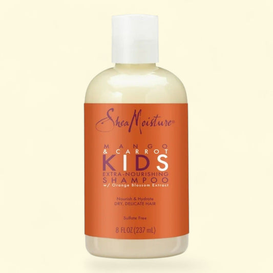 SheaMoisture Kids Nourishing Daily Shampoo, Mango and Carrot, 8 fl oz