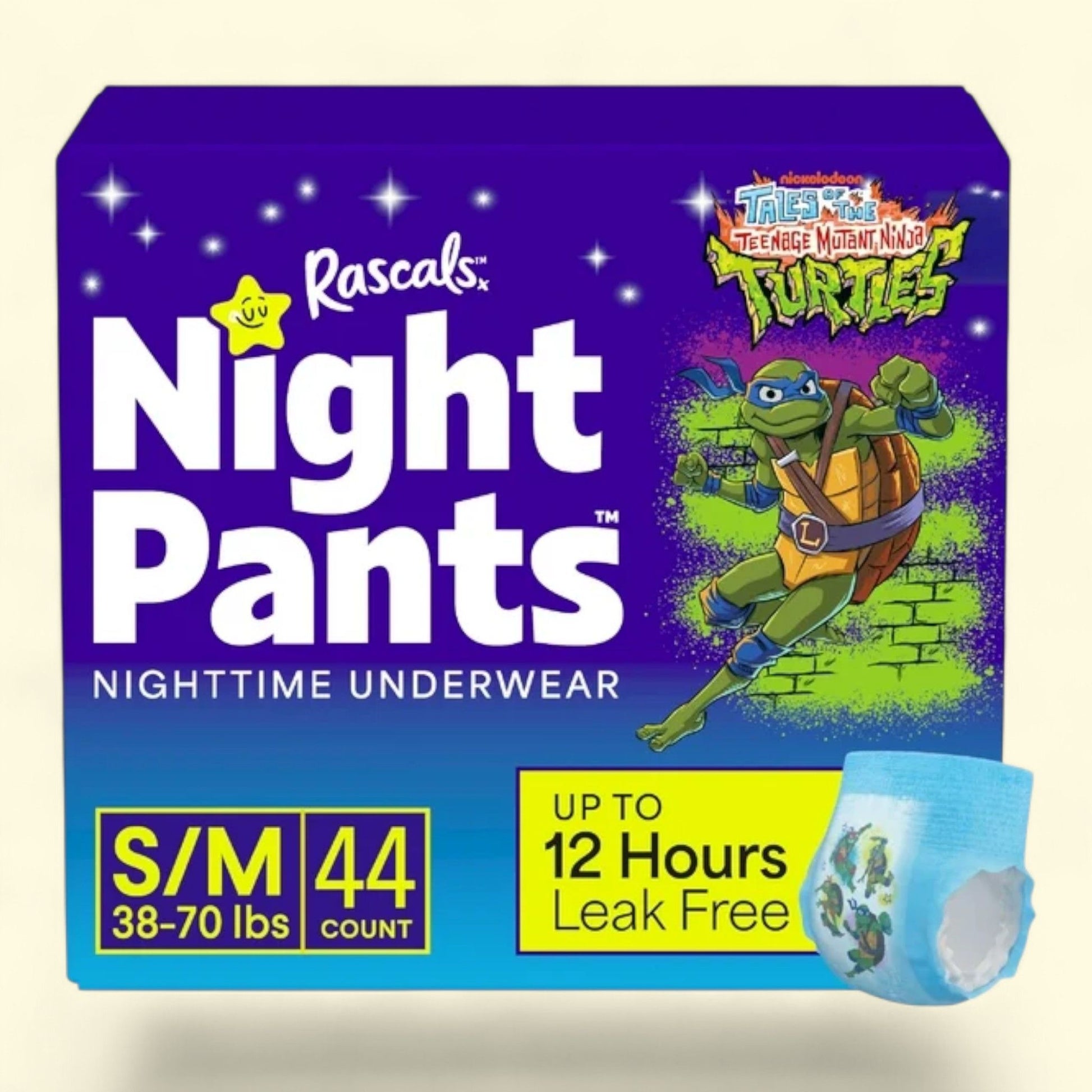 Rascals Training Pants, Size 3T-4T 124 Count — authentic US product shipped worldwide by Treatspree