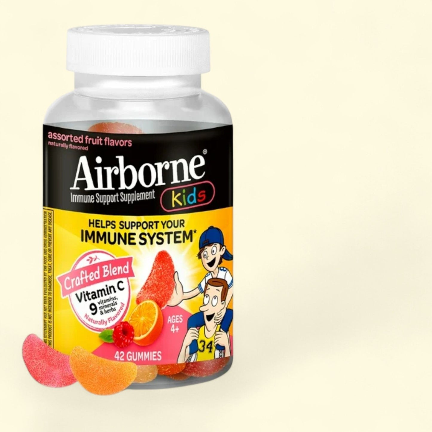 Airborne Kids Vitamin C Gummies, 42 ct