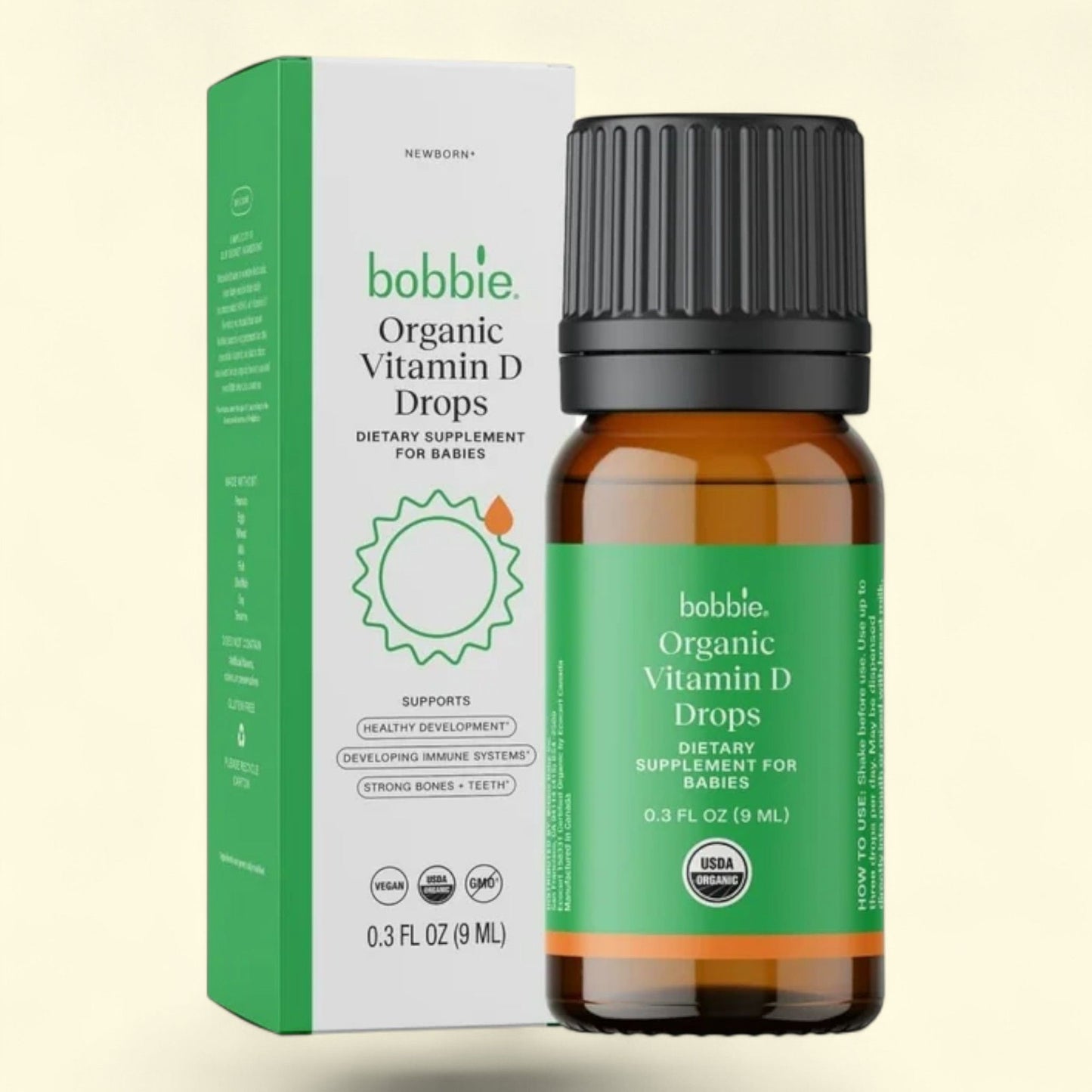 Bobbie Infant Vitamin D Drops, 0.3 fl oz