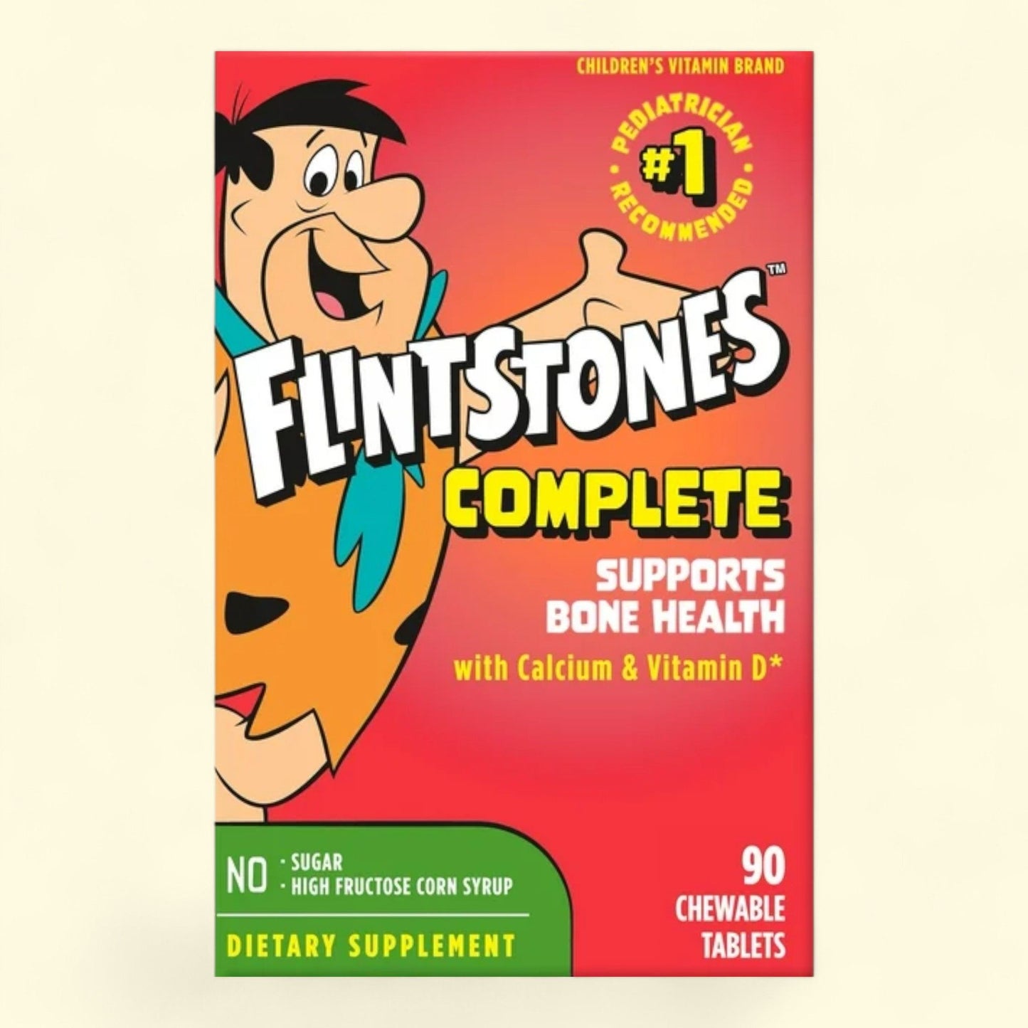 Flintstones Complete Chewable Kids Vitamins, 90 Count