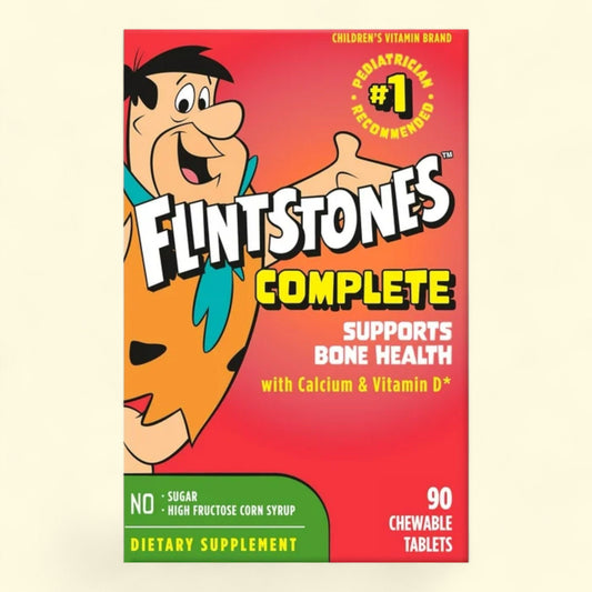 Flintstones Complete Chewable Kids Vitamins, 90 Count