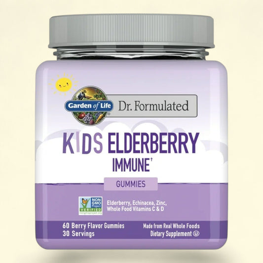 Garden of Life Kids Elderberry Gummies, 30 Servings