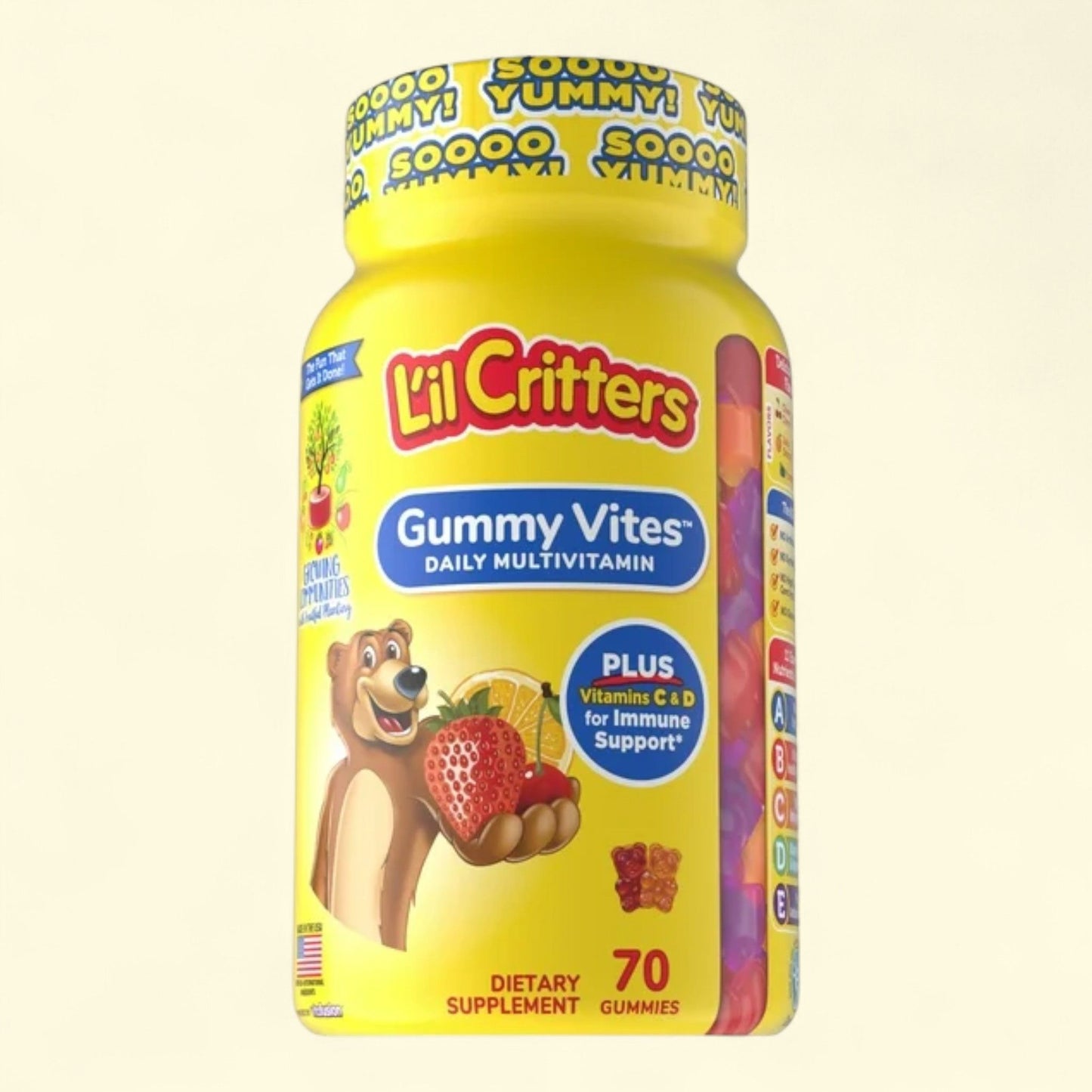 Lil Critters Gummy Vites, 70 Count