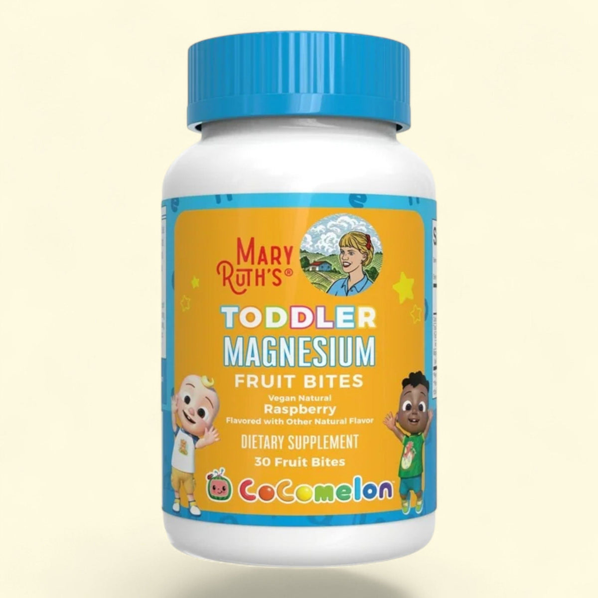 MaryRuth's Cocomelon Toddler Magnesium Fruit Bites, 30 Count — authentic US product shipped worldwide by Treatspree