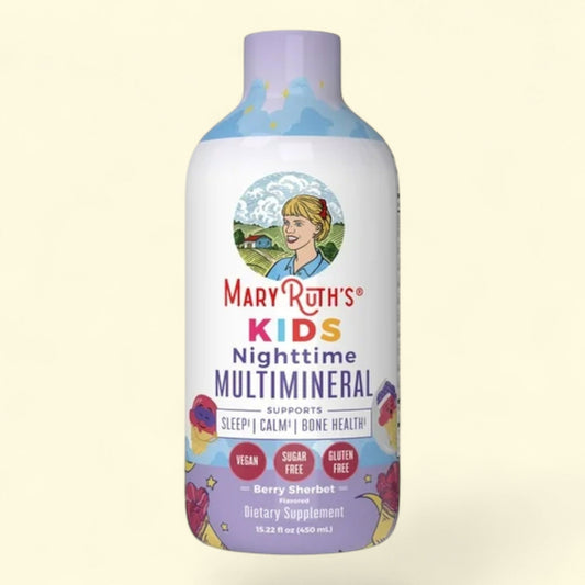 MaryRuth's Kids Liquid Nighttime Multimineral, Berry Sherbet, 15.22 fl oz