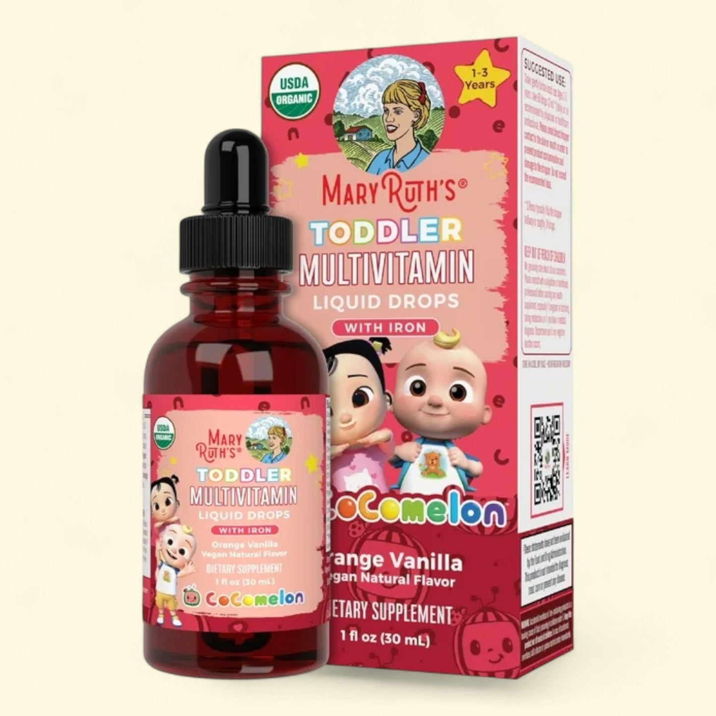 MaryRuth's Toddler Multivitamin Liquid Drops, 1 fl oz