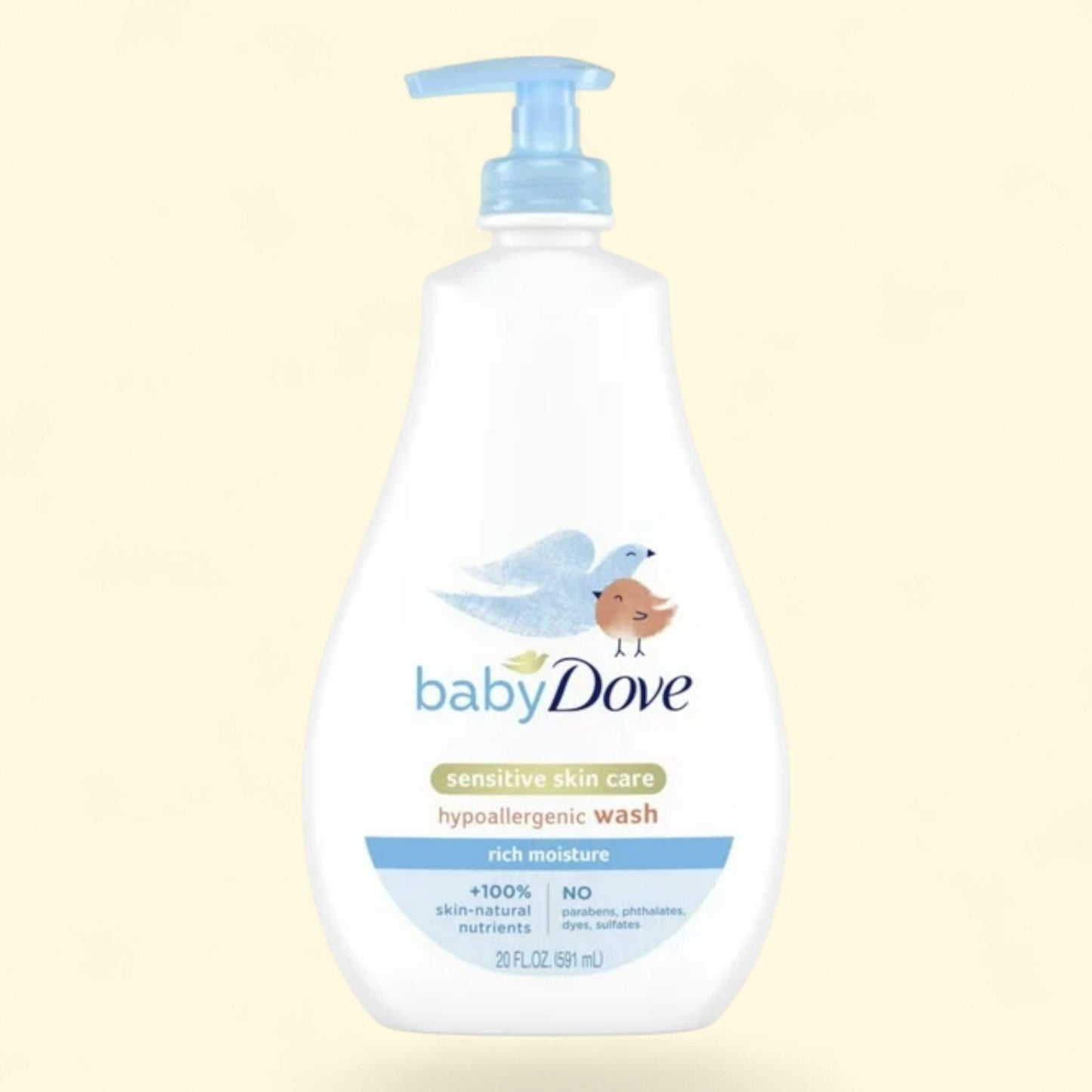 Baby Dove Liquid Body Wash, 20 oz