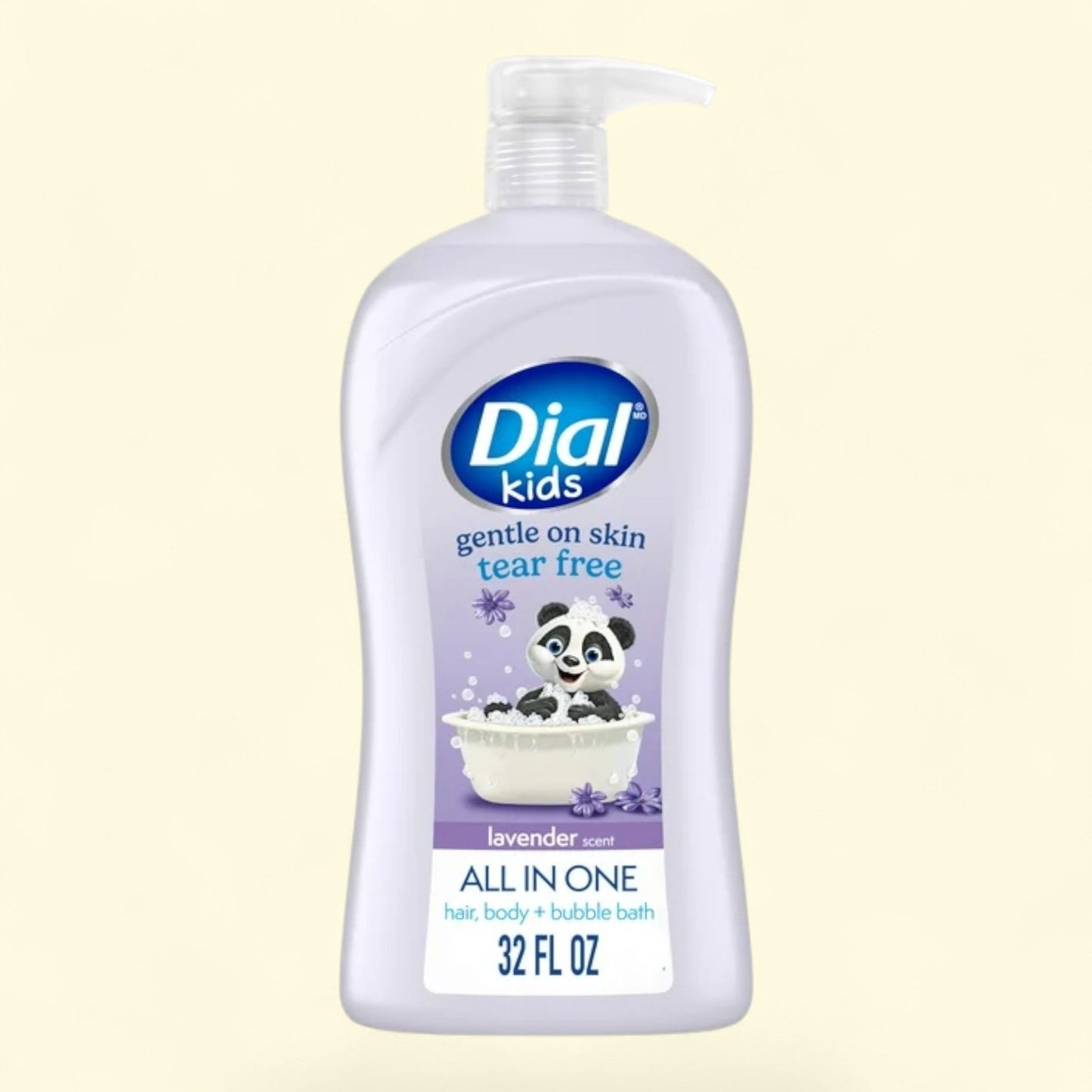 Dial Kids 3-in-1 Body+Hair+Bubble Bath, 32 fl oz