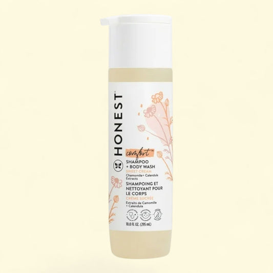 The Honest Company Baby Shampoo + Body Wash, Sweet Cream, 10 Fl. Oz.