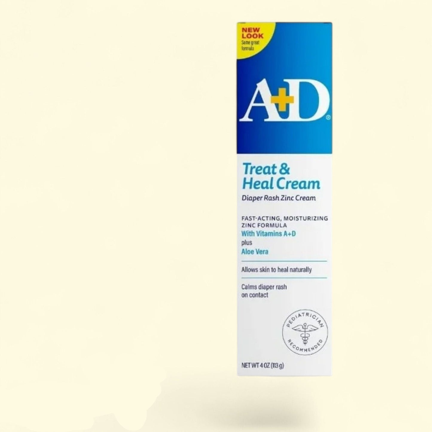 A+D Diaper Rash Cream, 4oz