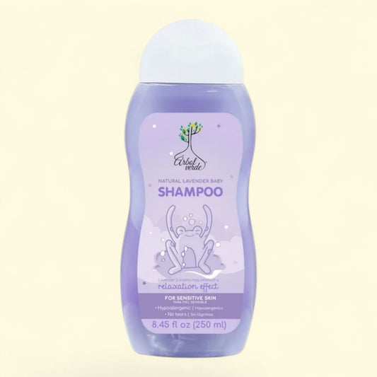 Arbol Verde Baby Shampoo, Lavender, 8.4 fl oz