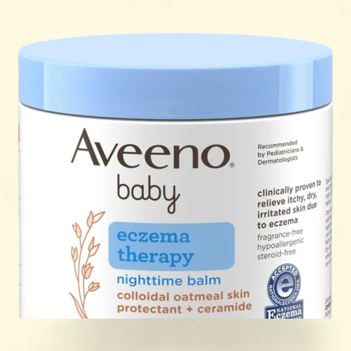 Aveeno Baby Eczema Therapy Nighttime Body Balm, 11 oz