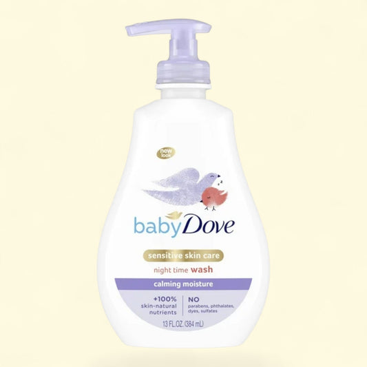 Baby Dove Sensitive Calming Moisture Liquid Body Wash, 13 oz