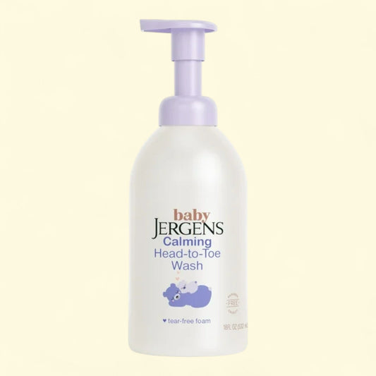 Baby Jergens Calming Head-to-Toe Foaming Wash, 18 fl oz