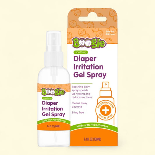 Boogie Soothing Diaper Irritation Gel Spray, 3.4 fl oz
