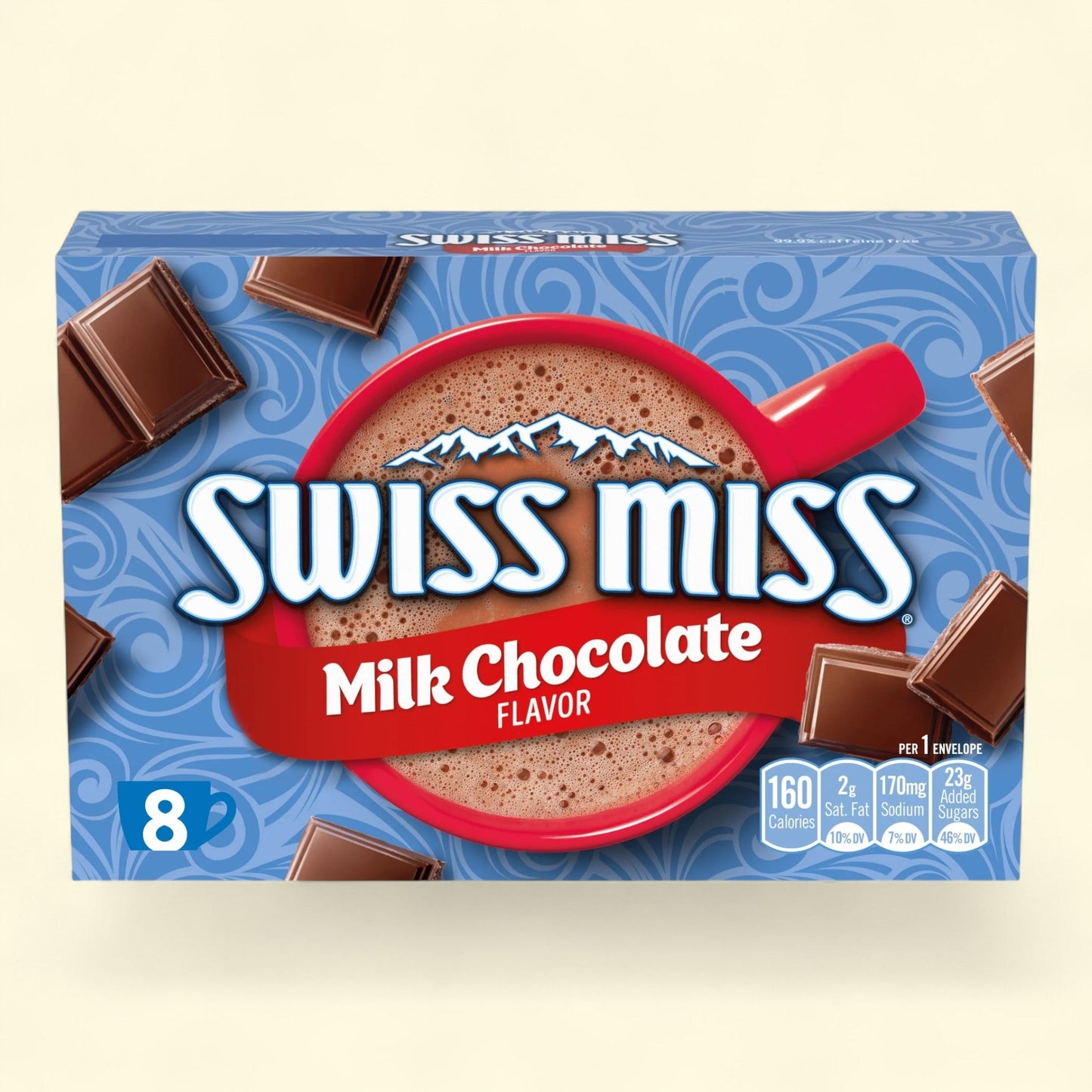 Swiss Miss Milk Chocolate Hot Cocoa Mix, 8 Count