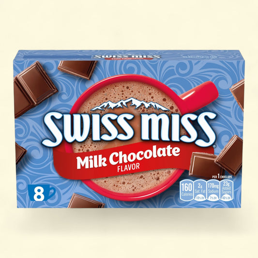 Swiss Miss Milk Chocolate Hot Cocoa Mix, 8 Count