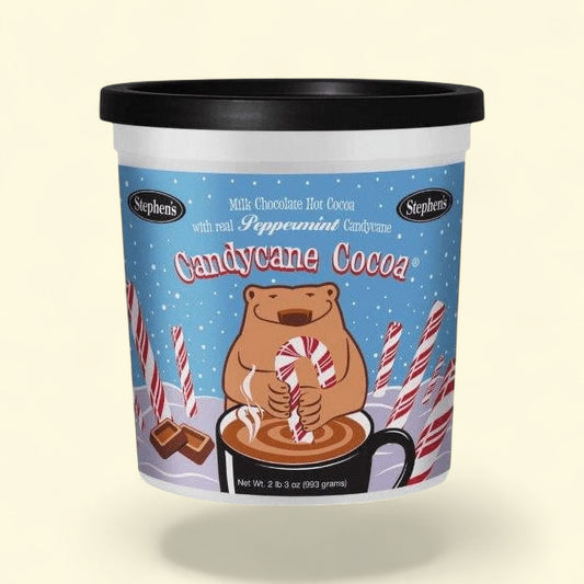 Stephen's Gourmet Candycane Hot Cocoa Powder Drink Mix, 35 oz — authentic US product shipped worldwide by Treatspree