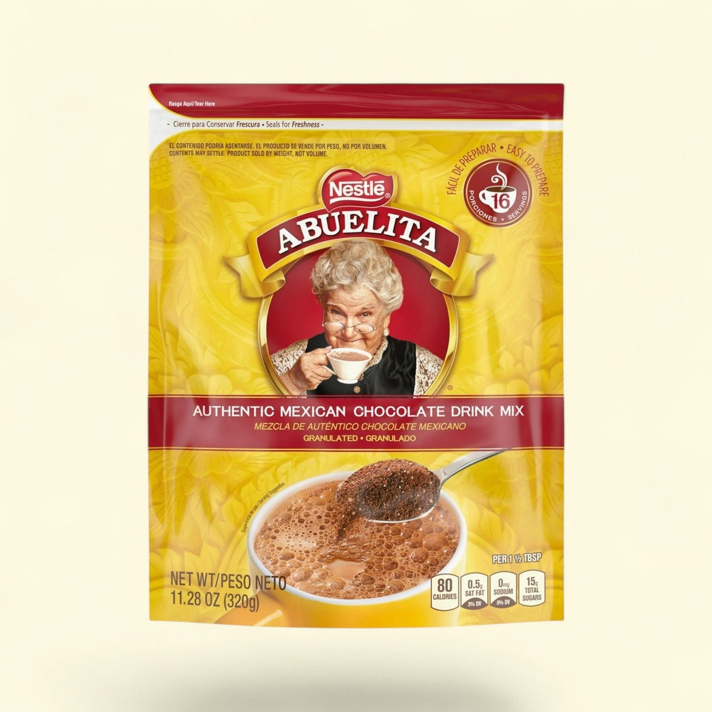 Nestle Abuelita Instant Hot Chocolate, 11.287 oz — authentic US product shipped worldwide by Treatspree
