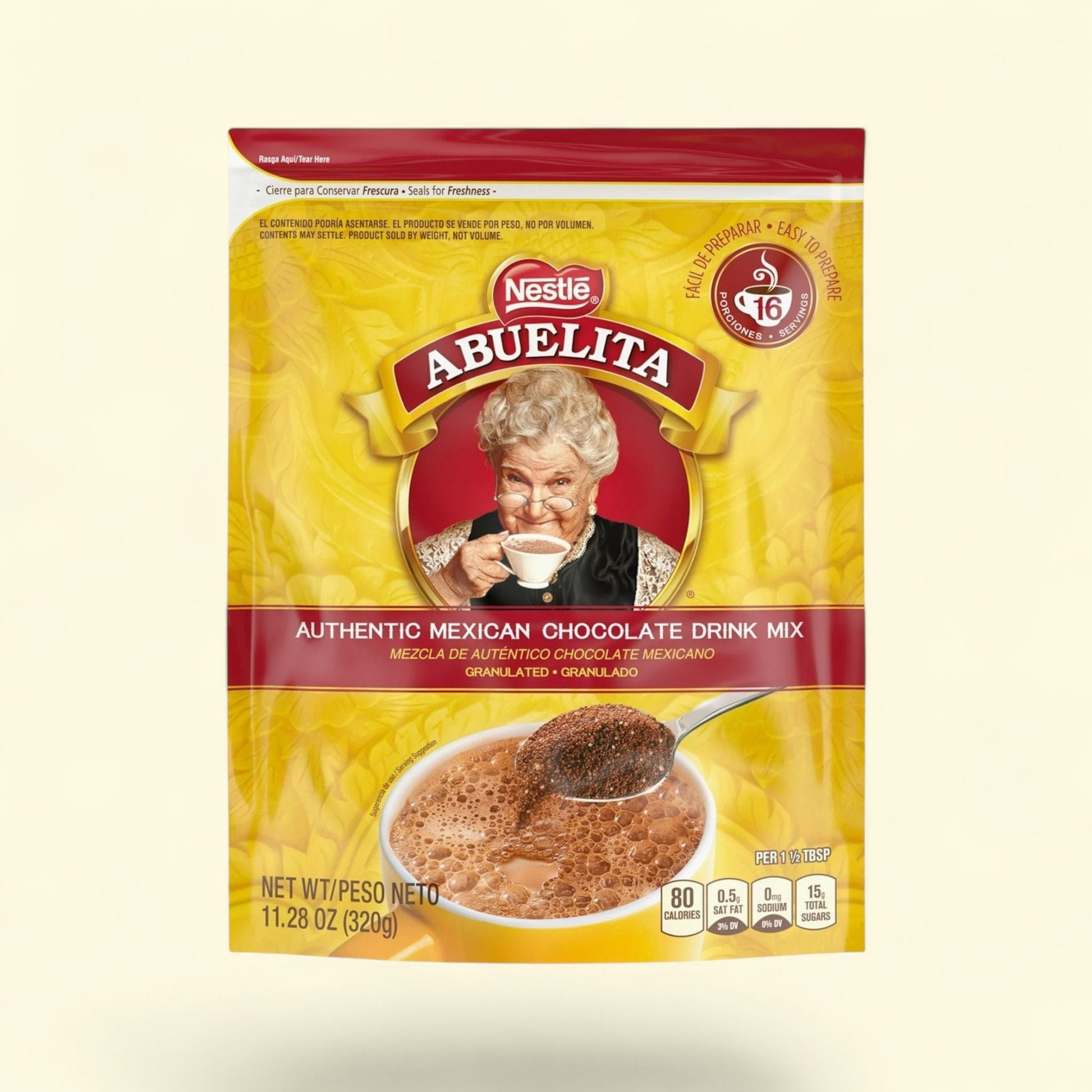 Nestle Abuelita Instant Hot Chocolate, 11.287 oz — authentic US product shipped worldwide by Treatspree