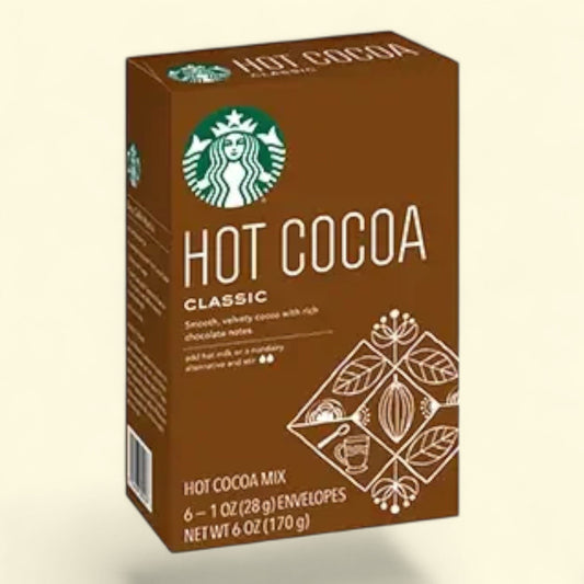 Starbucks Hot Cocoa Mix, 6-Count, 6 oz