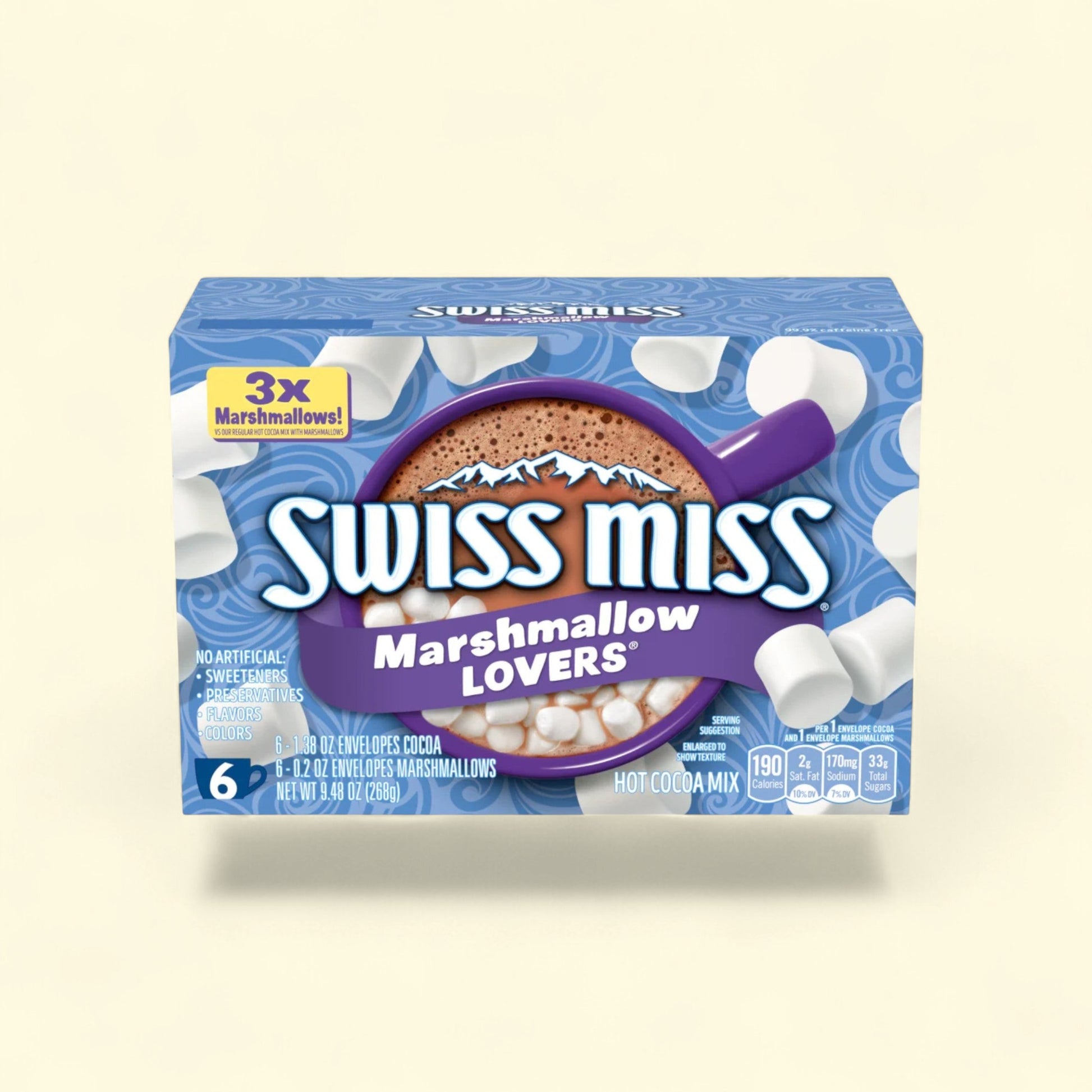 Swiss Miss Hot Cocoa Mix, Marshmallow Lovers, 8 oz — authentic US product shipped worldwide by Treatspree