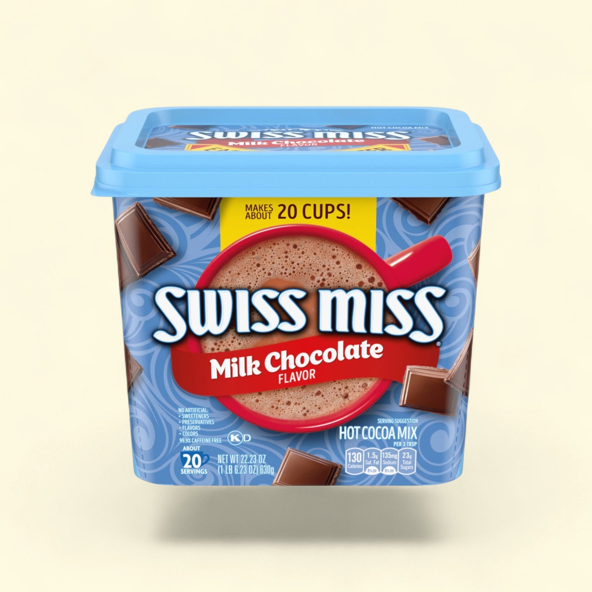 Swiss Miss Hot Cocoa Mix, Milk Chocolate, 8.0 oz — authentic US product shipped worldwide by Treatspree