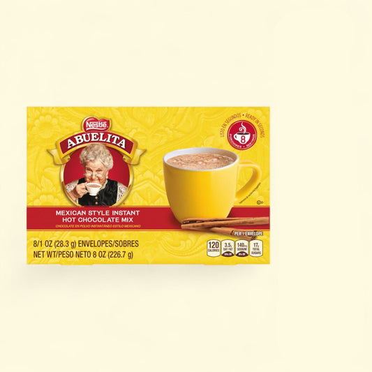 Abuelita Instant Hot Chocolate Drink Mix, Mexican Style, 8 pack