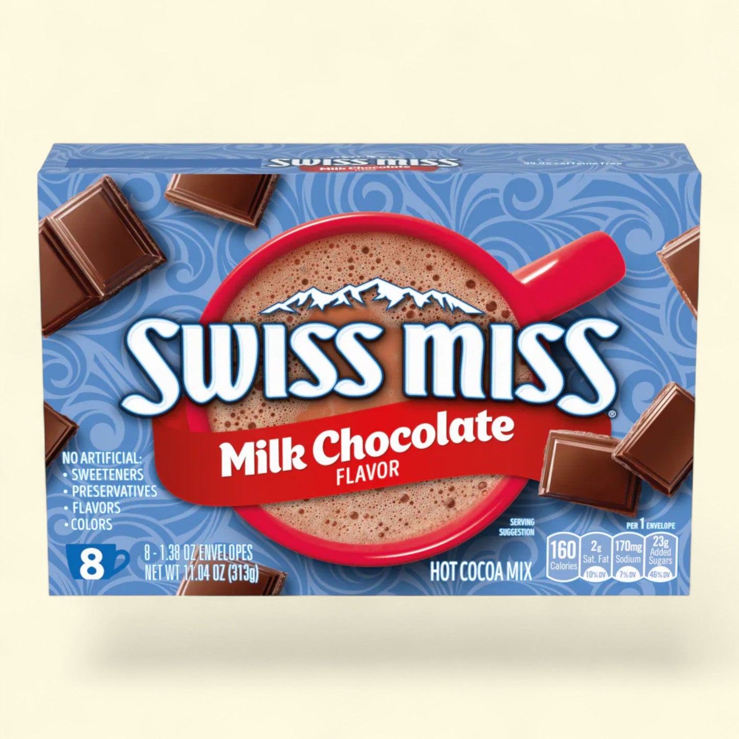 Swiss Miss Hot Cocoa Mix, Milk Chocolate, 8 oz.