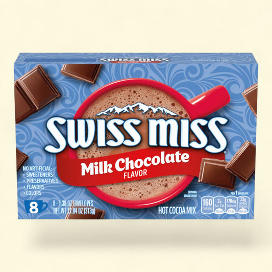 Swiss Miss Hot Cocoa Mix, Milk Chocolate, 8 oz.