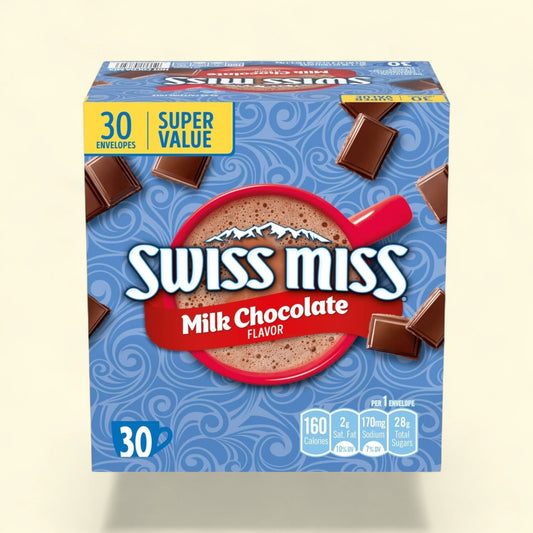 Swiss Miss Hot Milk Chocolate, 41.4oz/30ct — authentic US product shipped worldwide by Treatspree
