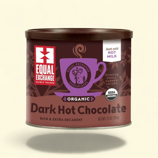 Equal Exchange Organic Dark Hot Chocolate, 12oz — authentic US product shipped worldwide by Treatspree