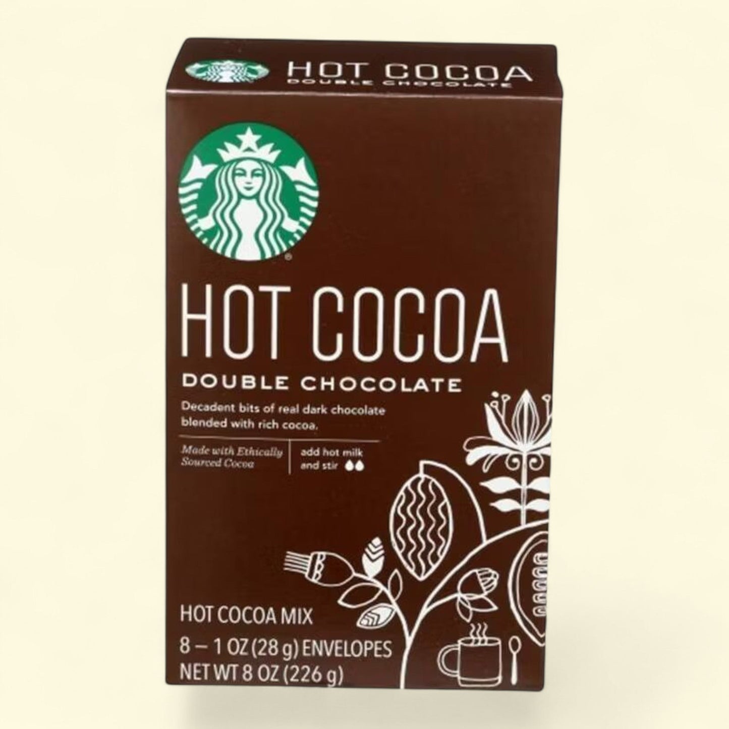 Starbucks Double Chocolate Hot Cocoa Mix, 8ct