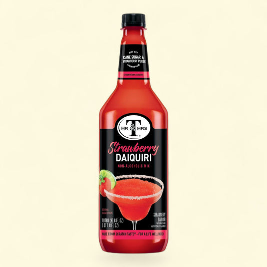 Mr & Mrs T Strawberry Daiquiri Margarita Mix, 1 L