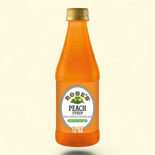 Rose's Peach Simple Syrup Mixer, 12 fl oz