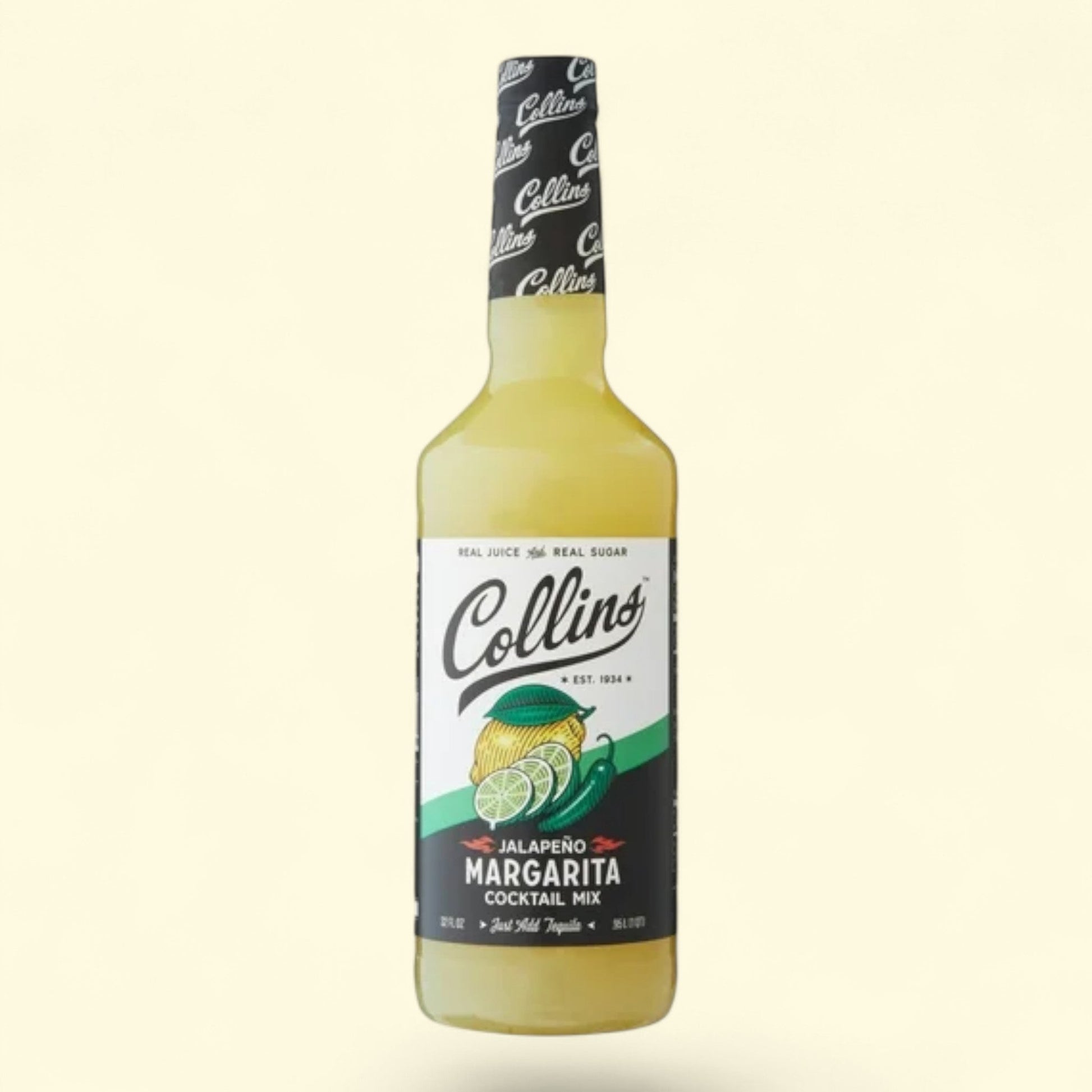 Collins Jalapeno Margarita Mix, 32 oz — authentic US product shipped worldwide by Treatspree